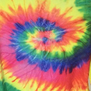 Tie Dye Long Sleeve S All Over Print Shirt